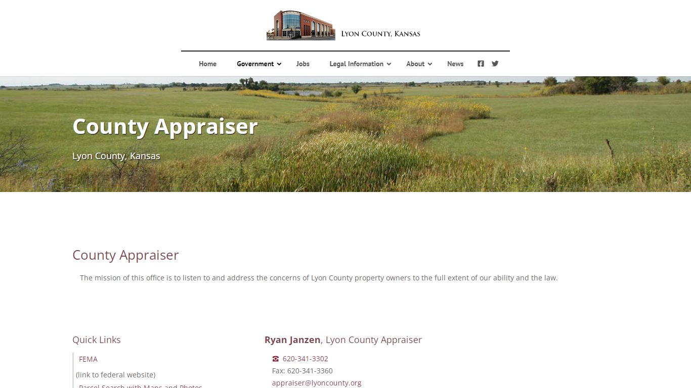 County Appraiser | Lyon County Kansas